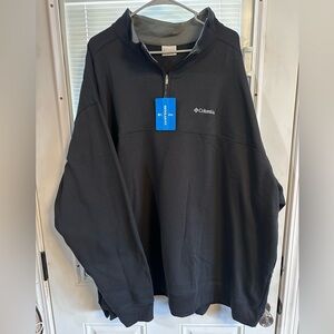 Columbia Black Zip Up Sweater